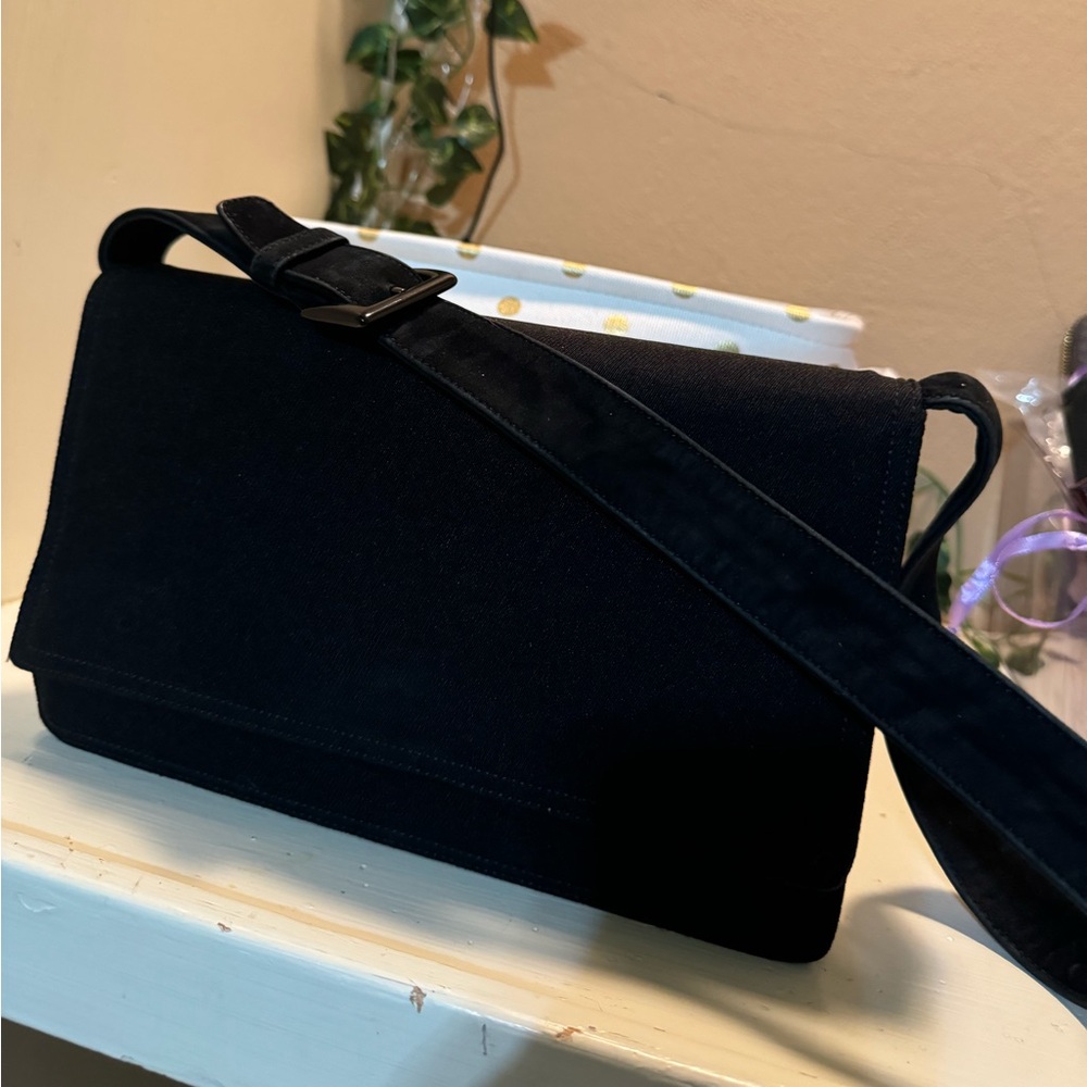 Black nylon Prada shoulder bag